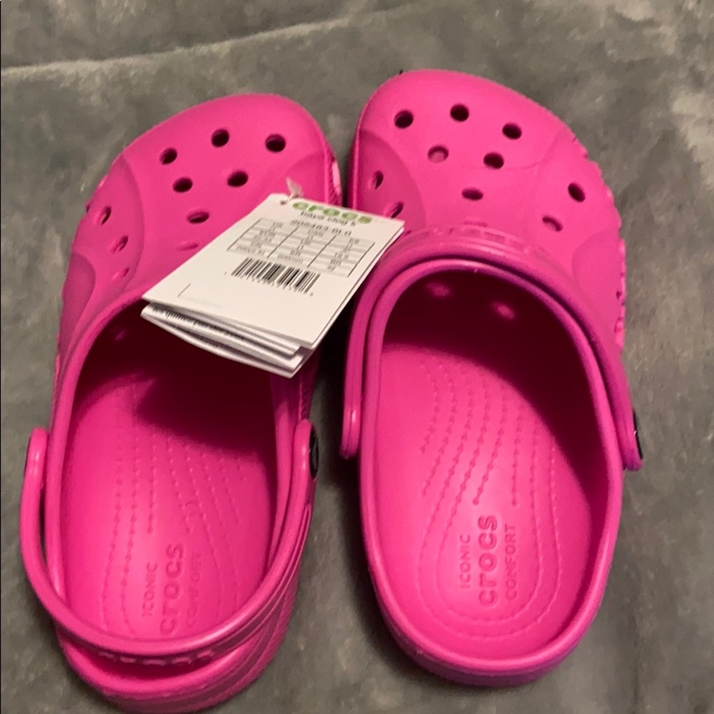 Brand new kids crocs